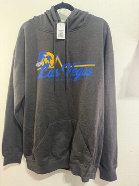 Las Vegas Graphic Hoodie - Dark Gray